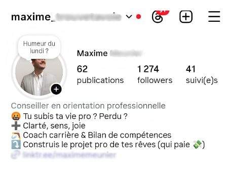 Maxime avant