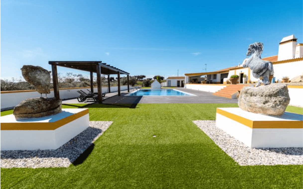 Jardim panorâmico alentejano