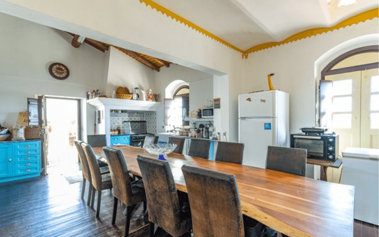 Sala de jantar típica alentejana