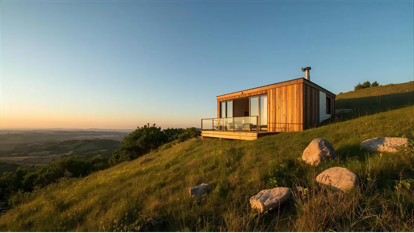 imagem ilustra titulo de um artigo sobre quanto custa construir uma tiny house em Portugal 