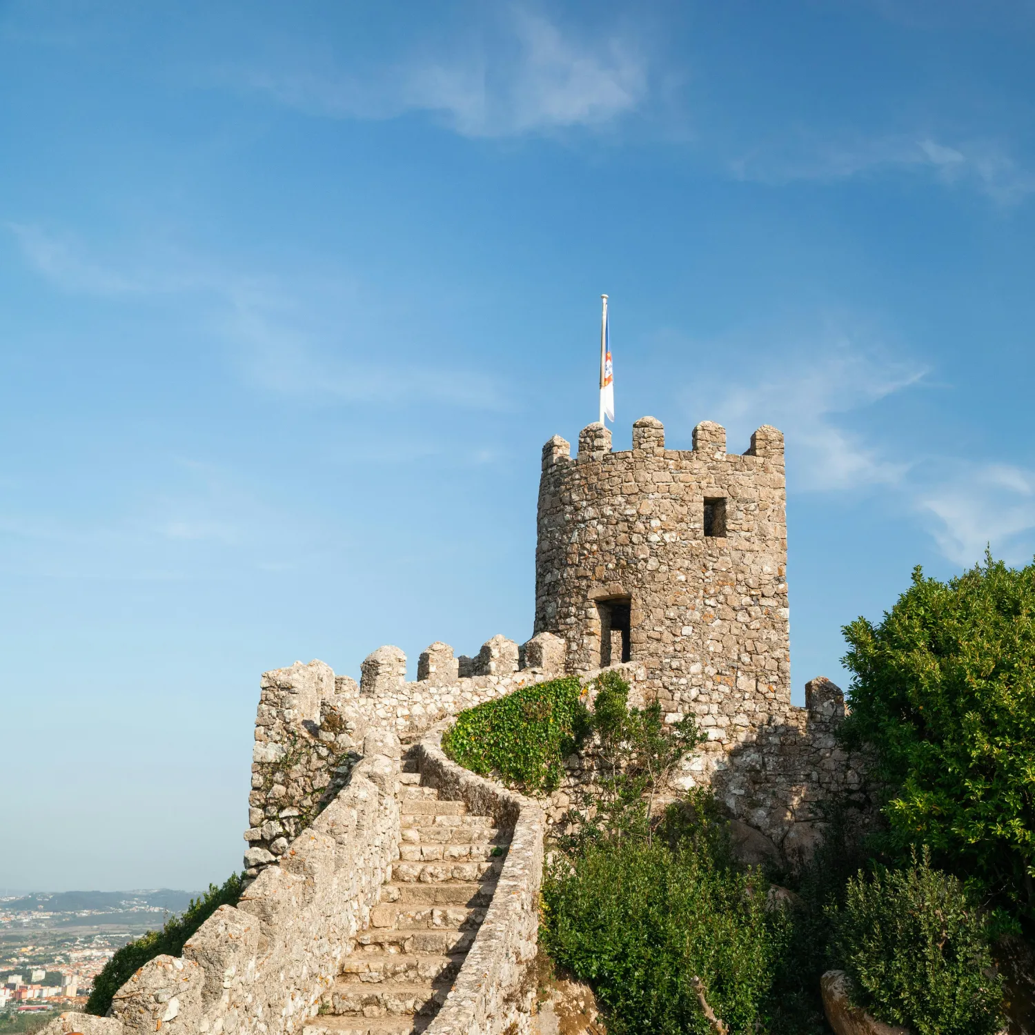 castelo medieval em Sintra