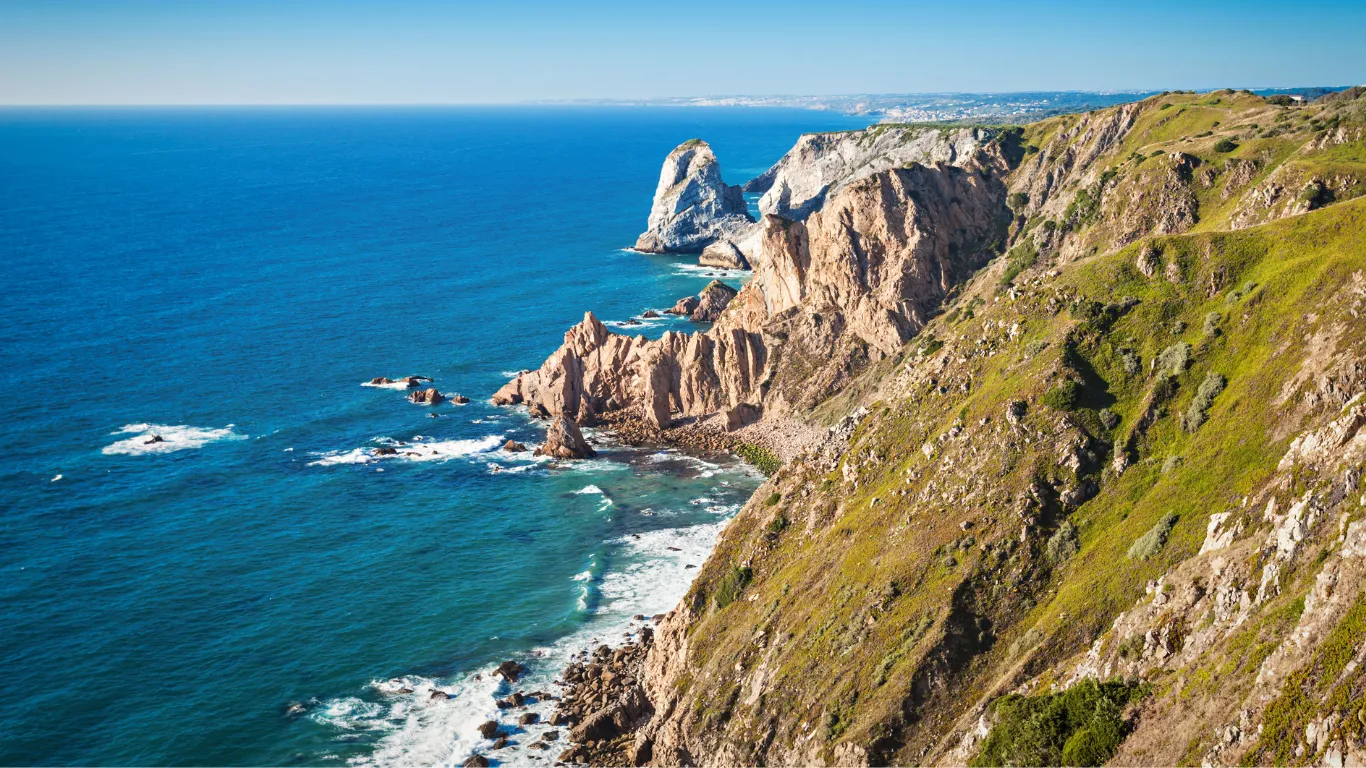 cabo da roca ponto mais ocidental da europa visitado em passeio saindo de lisboa