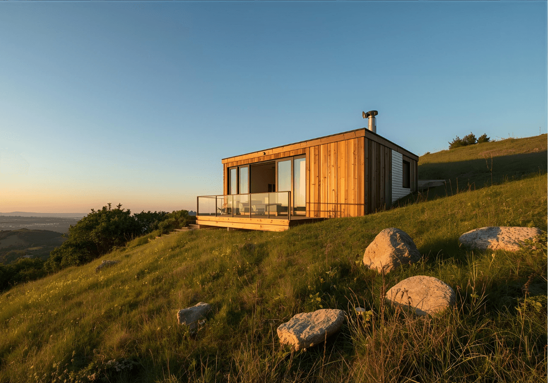 imagem ilustra titulo de um artigo sobre quanto custa construir uma tiny house em Portugal 