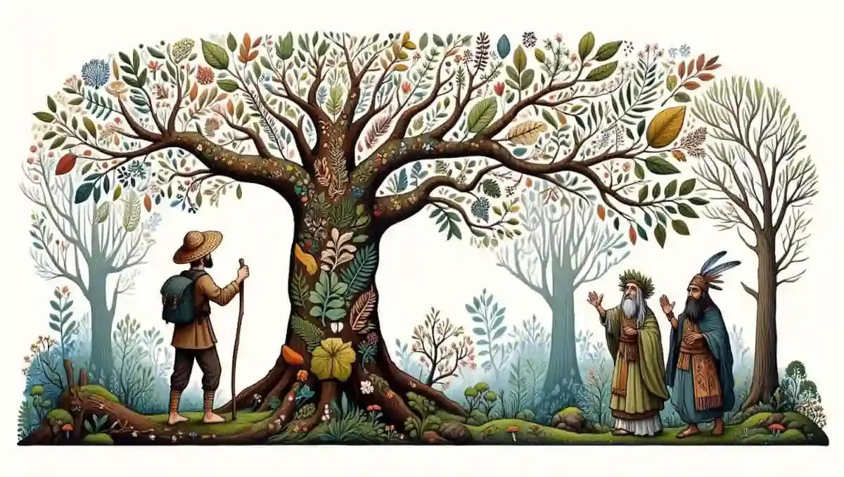 Visuel Speed Dating Végétal - Initiation gratuite à la communication avec les arbres