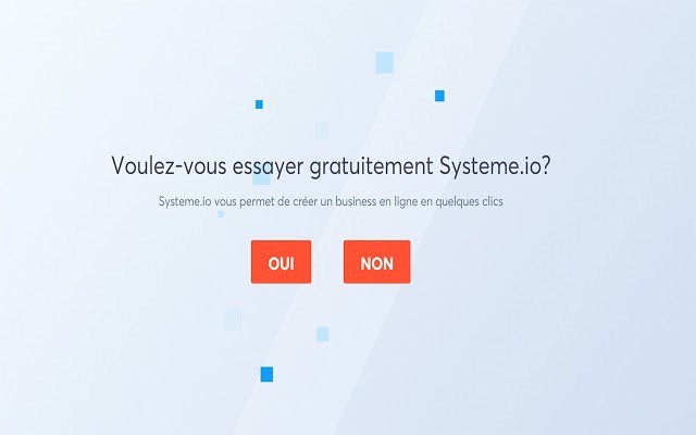 Essayez gratuitement Systeme.io pendant 30 jours...