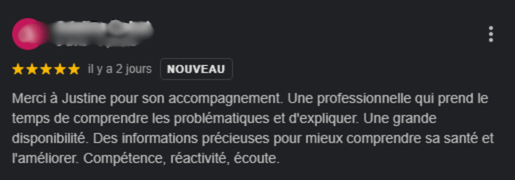 Avis Google