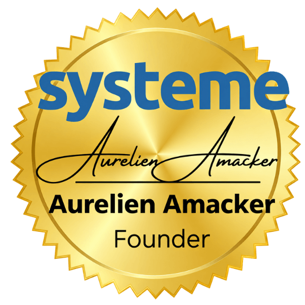 Systeme.io Founder's Club seal