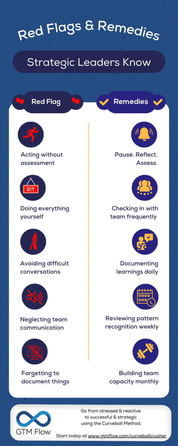 Red Flags and Remedies Infographic