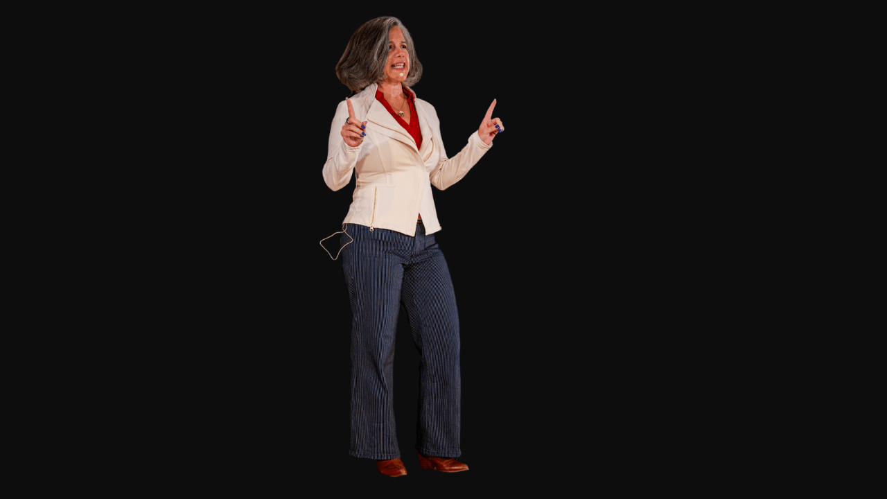 Joelle presenting