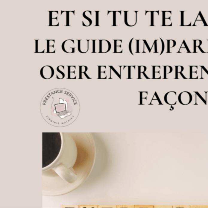 ENTREPRENDRE A TA MANIÈRE!