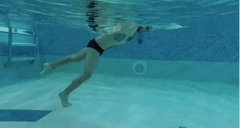 Position du corps crawl apprendre nager
