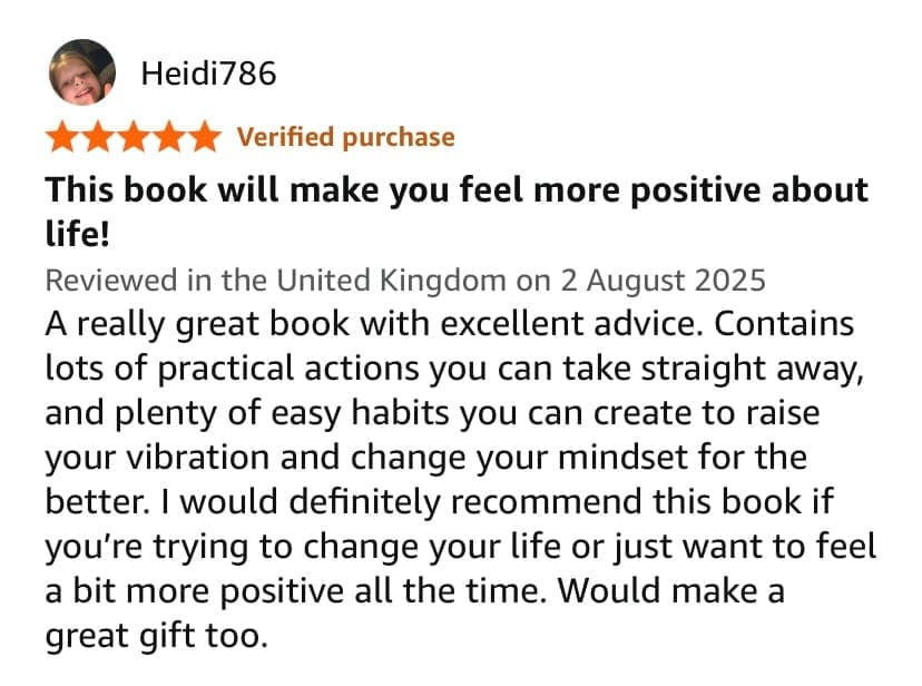 Review 1 of How to Raise Your Vibration book