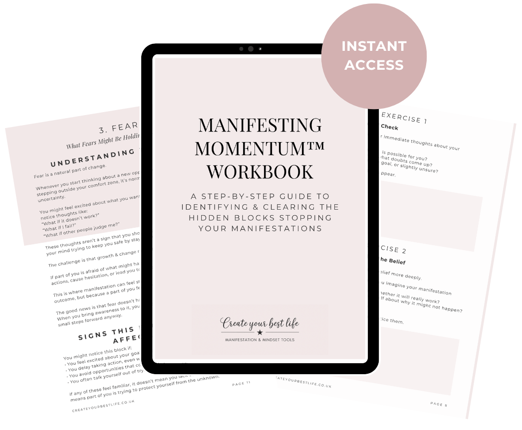 Manifesting Momentum Workbook