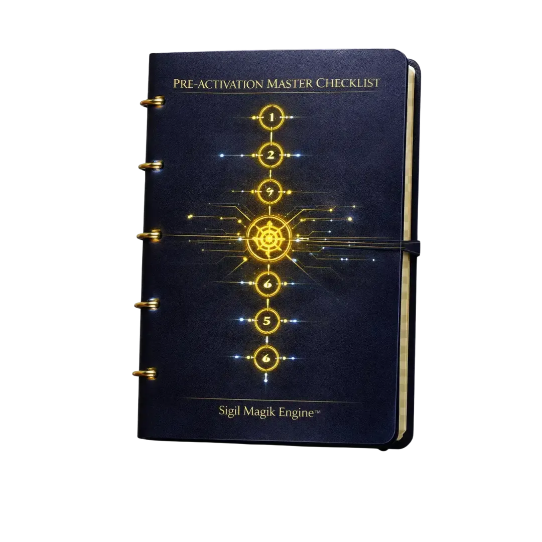 Pre-Activation Master Checklist