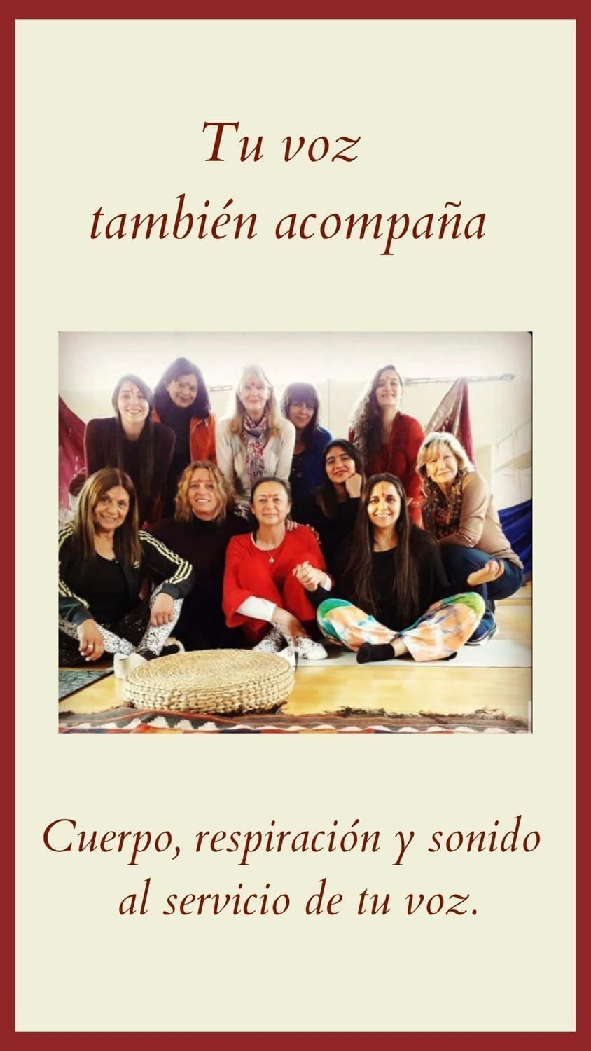 Yoga de la voz y canto terapéutico