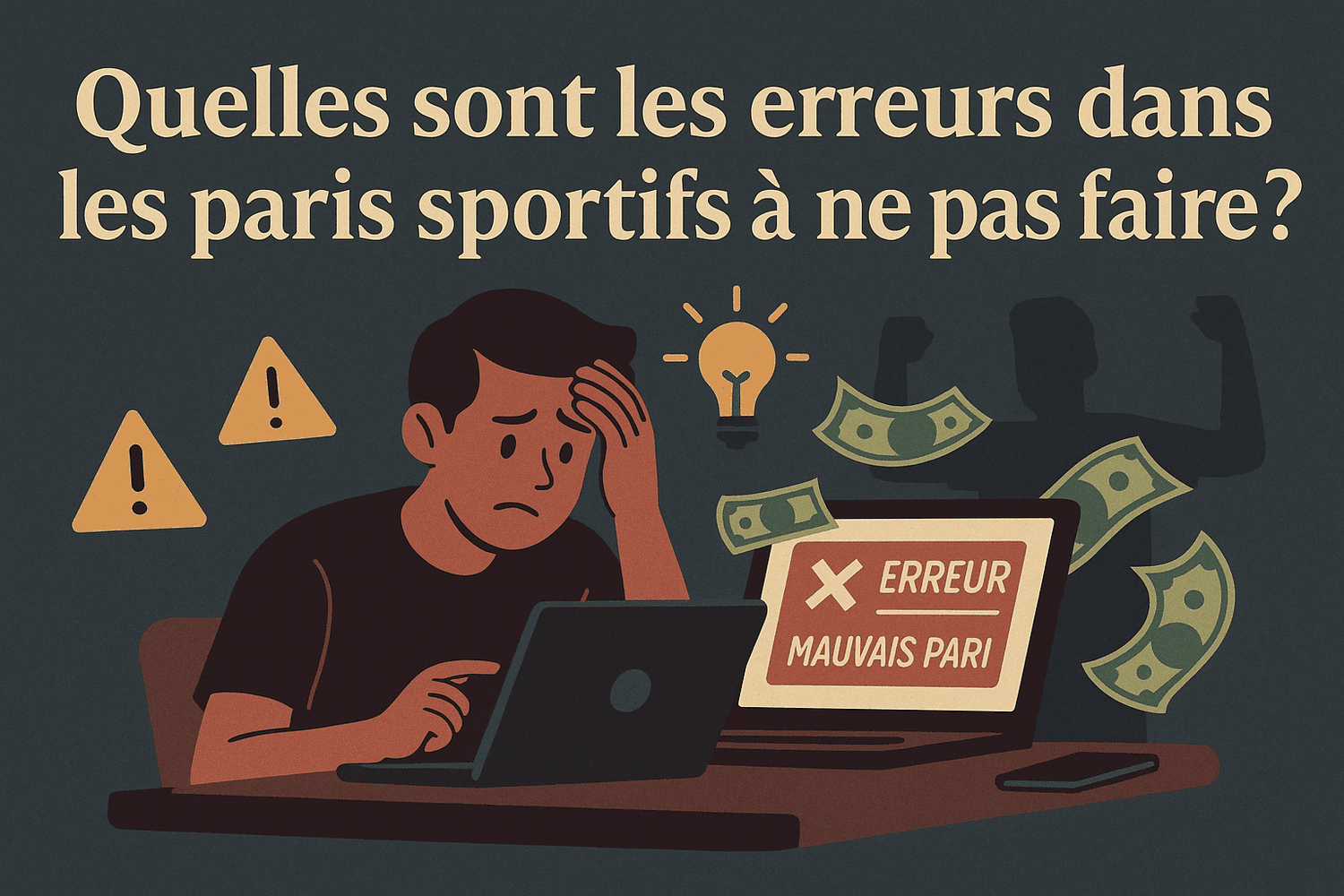 ces erreurs à ne pas faire dans les paris sportifs