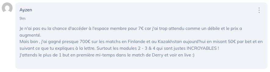 Témoignage client 5