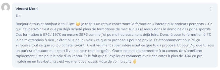 Témoignage client 3