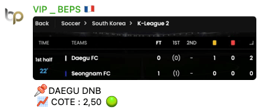 Prono gagnant
