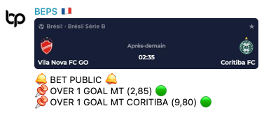 Prono gagnant