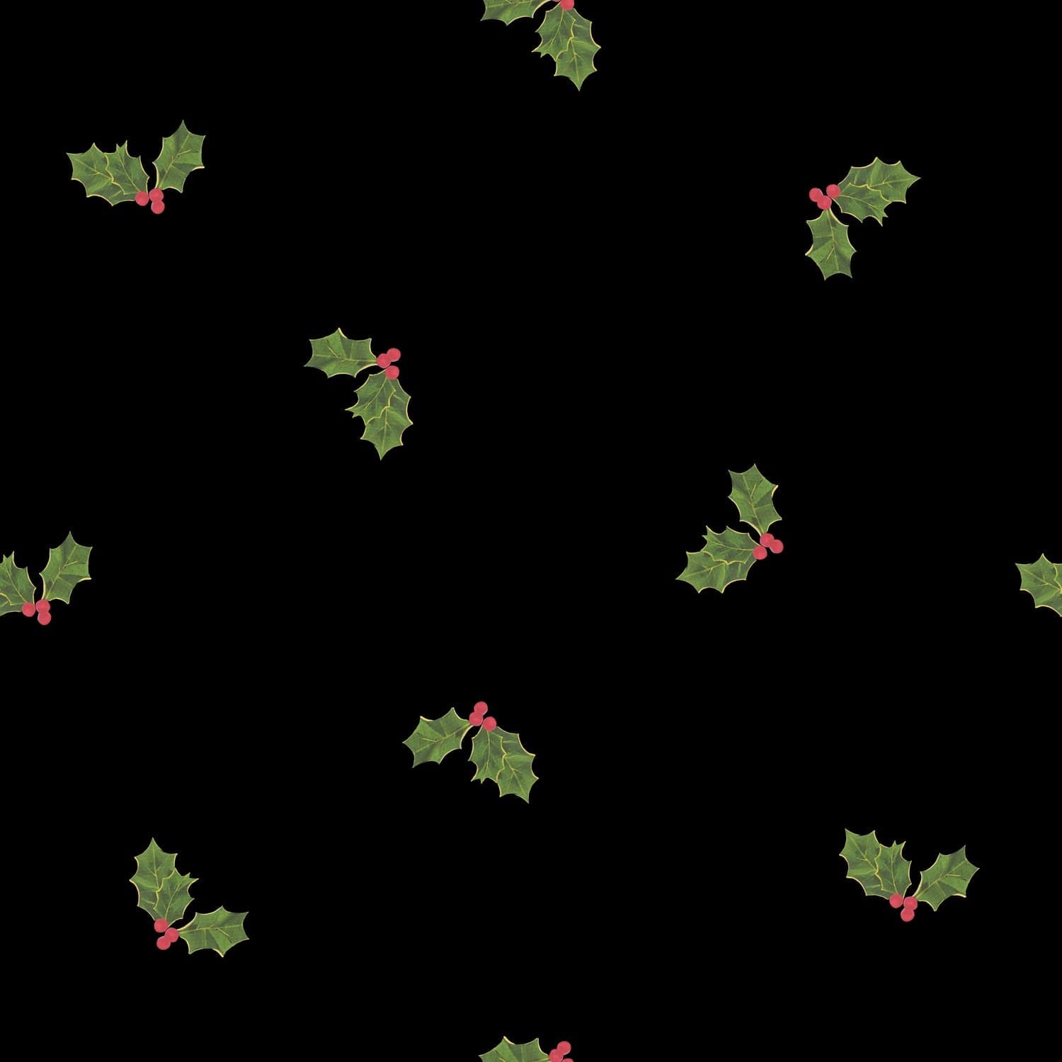 autumn foliage seamless pattern with golden leaves and berries – fall aesthetic wallpaper design