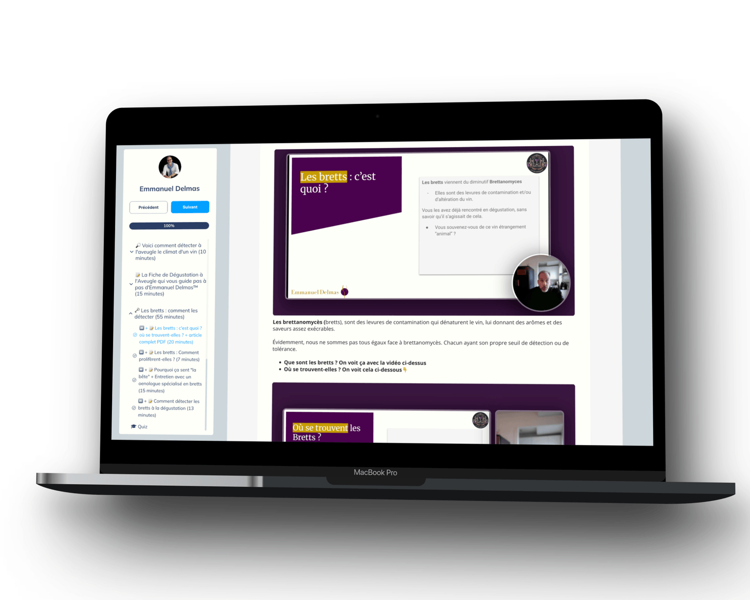 Formation en ligne de l'Académie Emmanuel Delmas