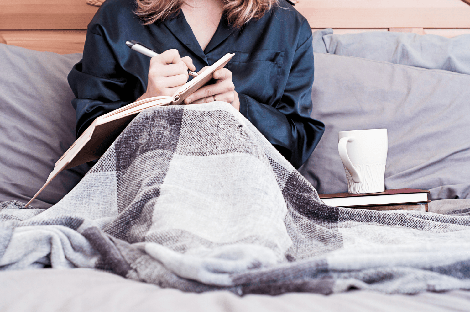 woman feeling grateful