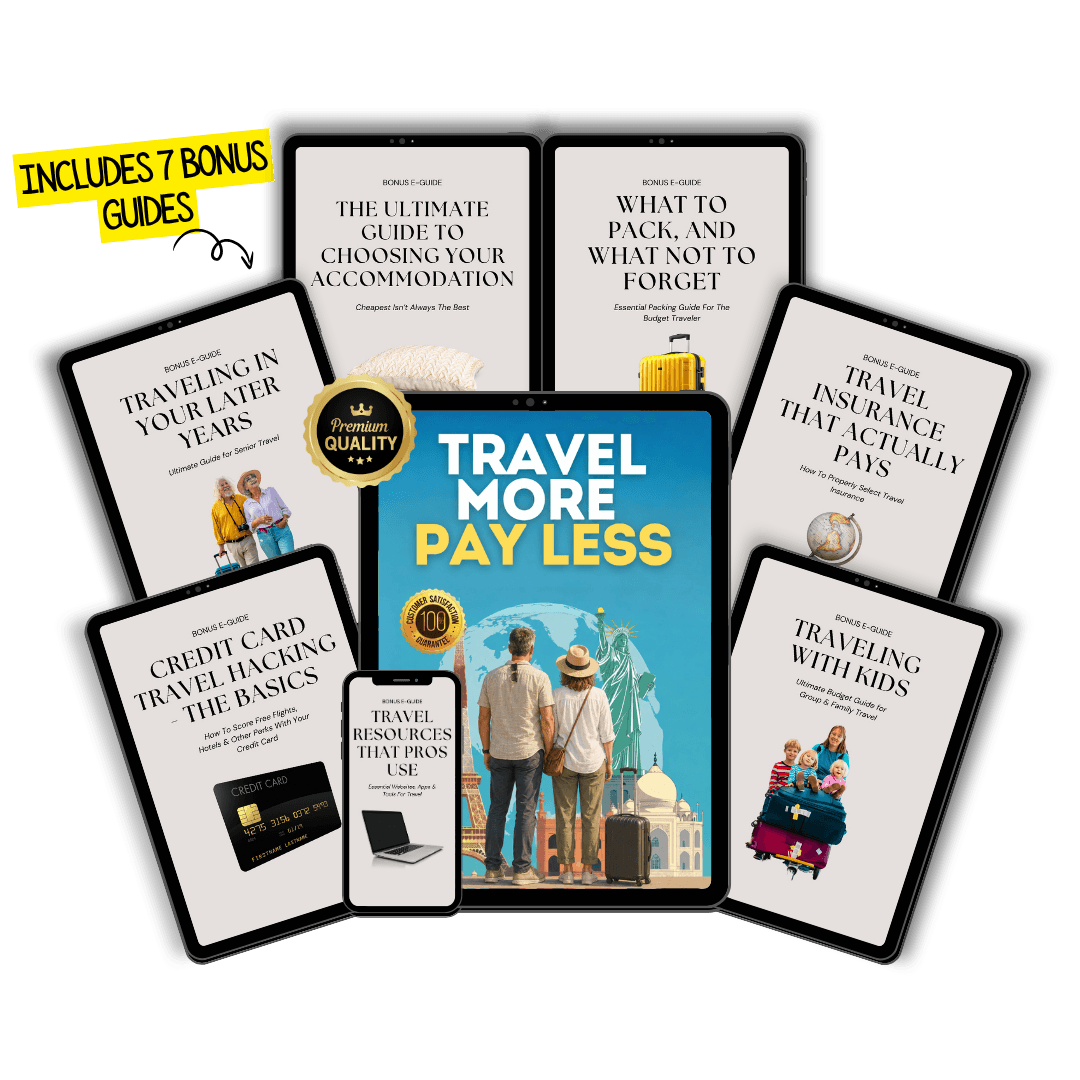 Travel More, Pay Less book and bonus bundle