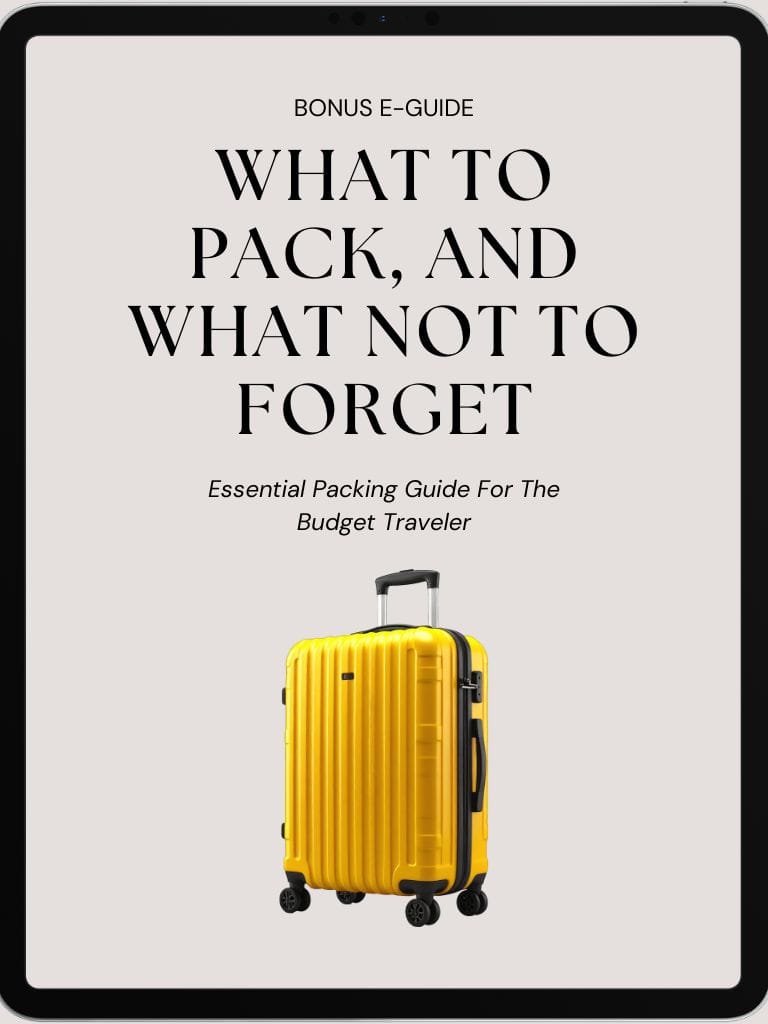 What to Pack, and What Not to Forget
