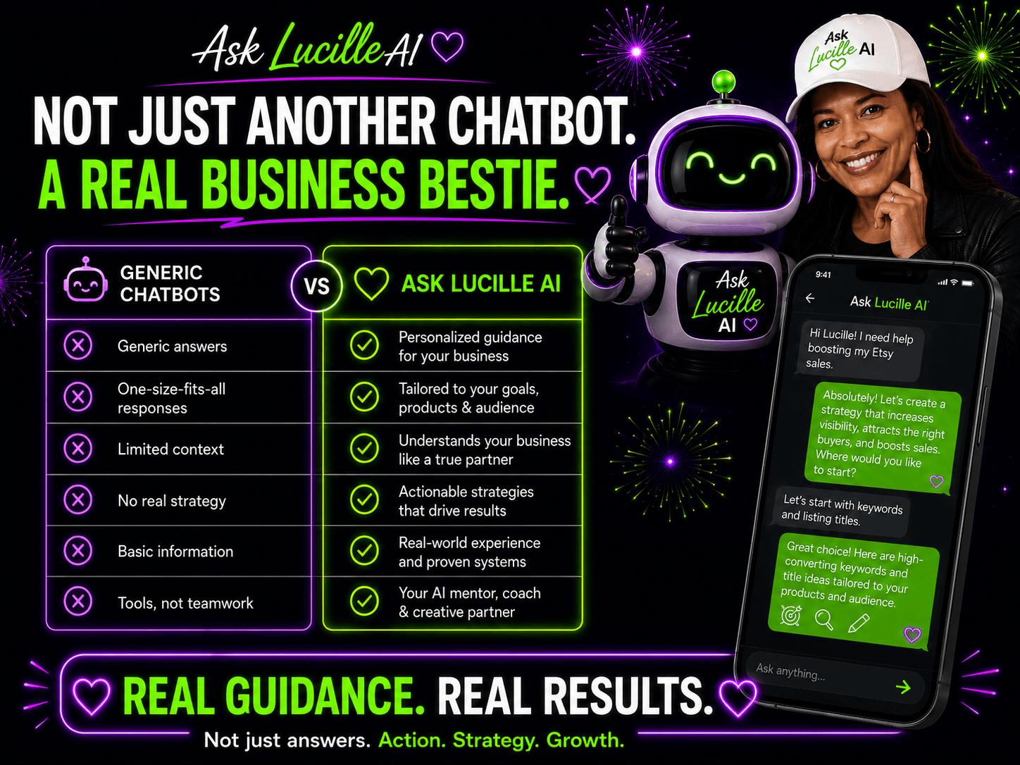 Ask Lucille AI Creator Command Dashboard