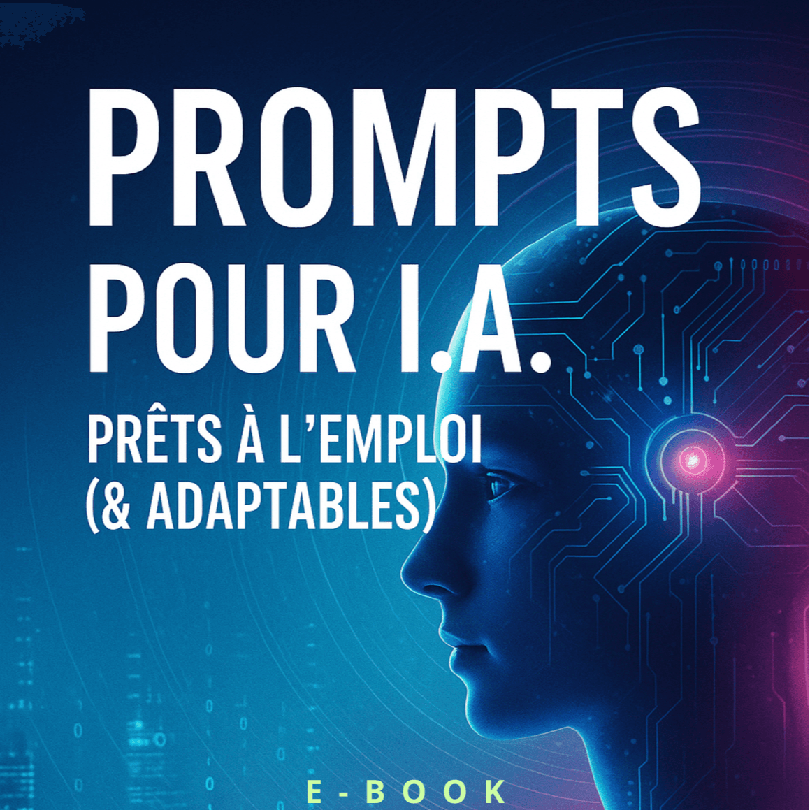 Pack prompts IA Prêt-à-l’Emploi - Le guide ultra-pratique pour booster ton usage de  IA (sans y passer 100 heures)