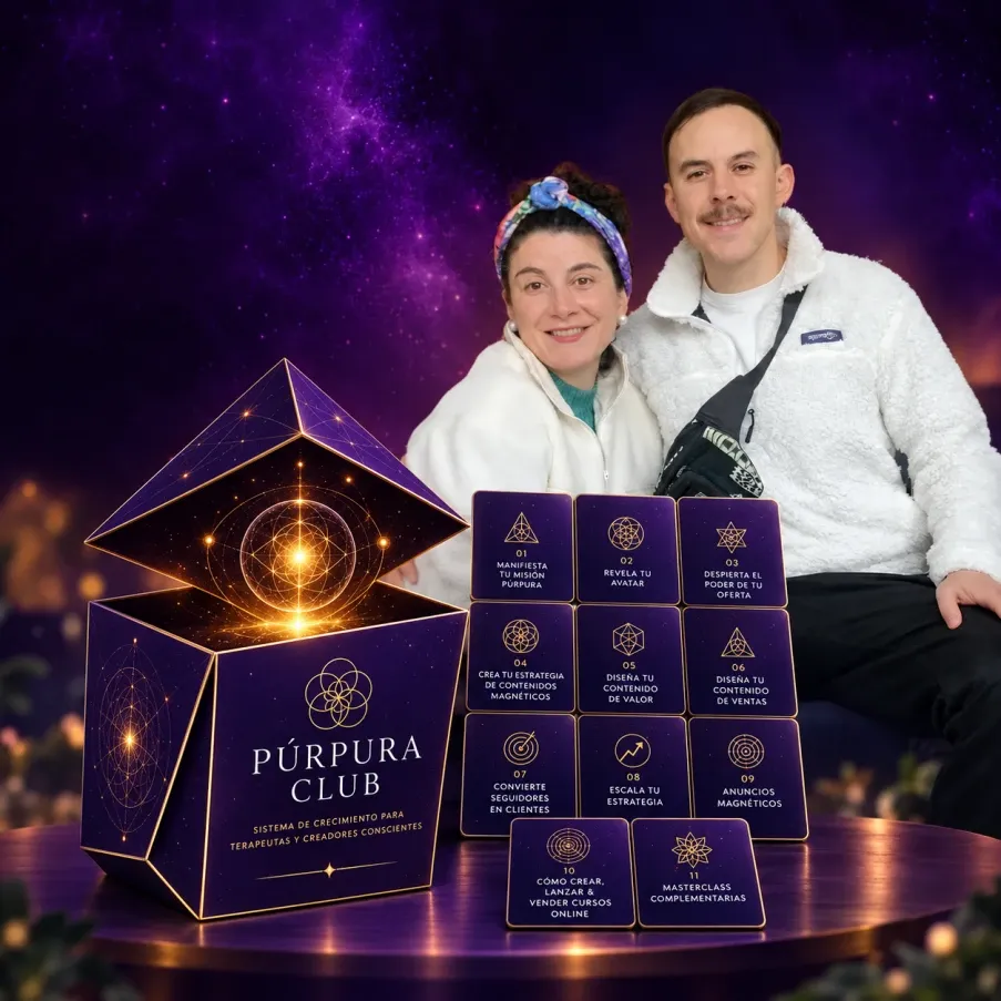 Dani y Ale presentan PÚRPURA Club