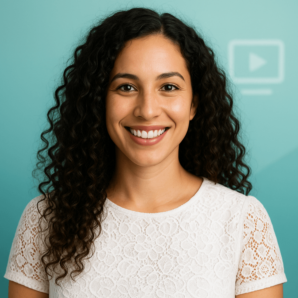 Sofia AI smiling.