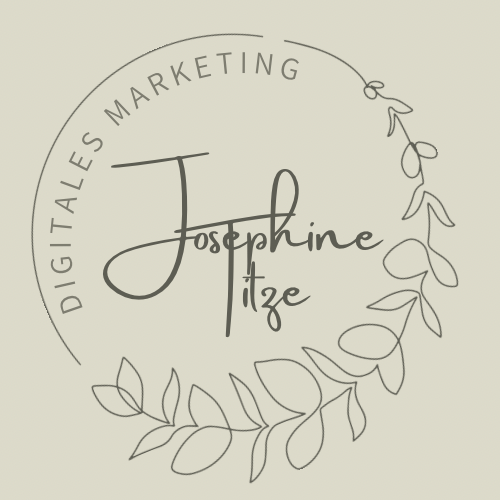 Logo Josephine Titze, Digitales Marketing, social media marketing, eigener blog, eigene webseite, lerne wie du über google gefunden wirst.