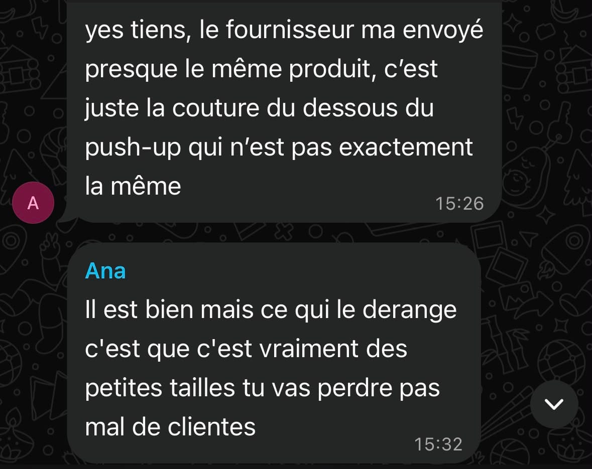 Suivi WhatsApp avec un coach de l'équipe Mexed