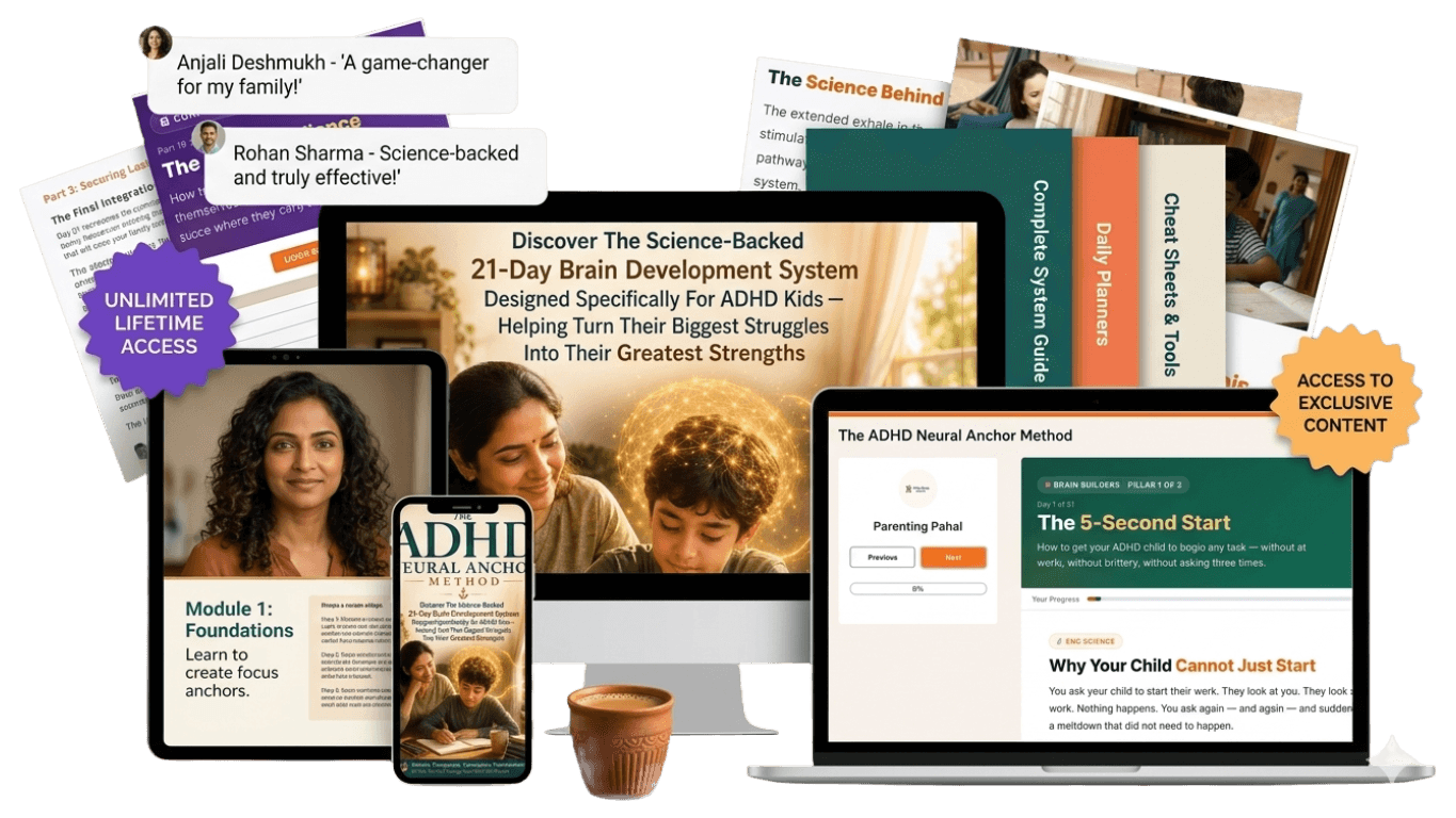 The ADHD Neural Anchor Method — Course Mockup