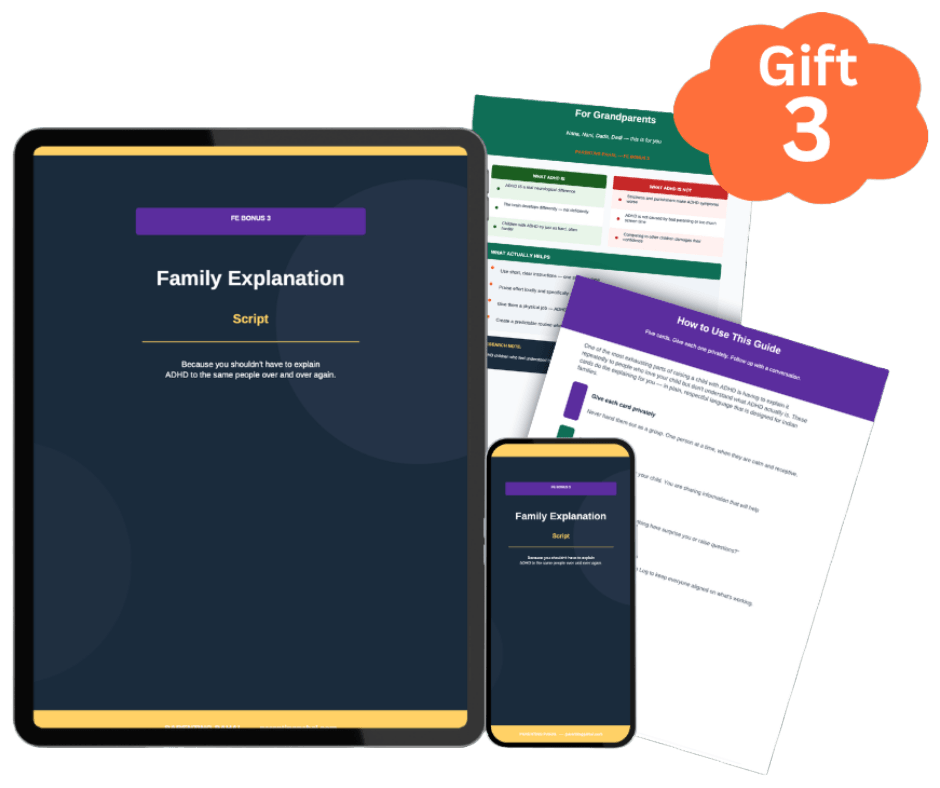 Family Explanation Script