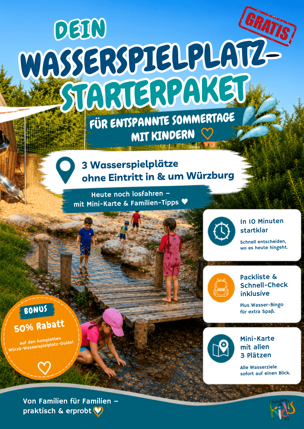 WÜRZI Wasserspielplatz-Starterpaket – Cover