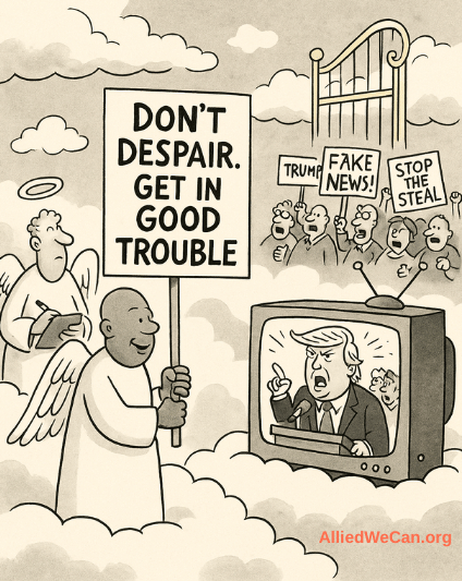 Don't Despair. Get in Good Trouble