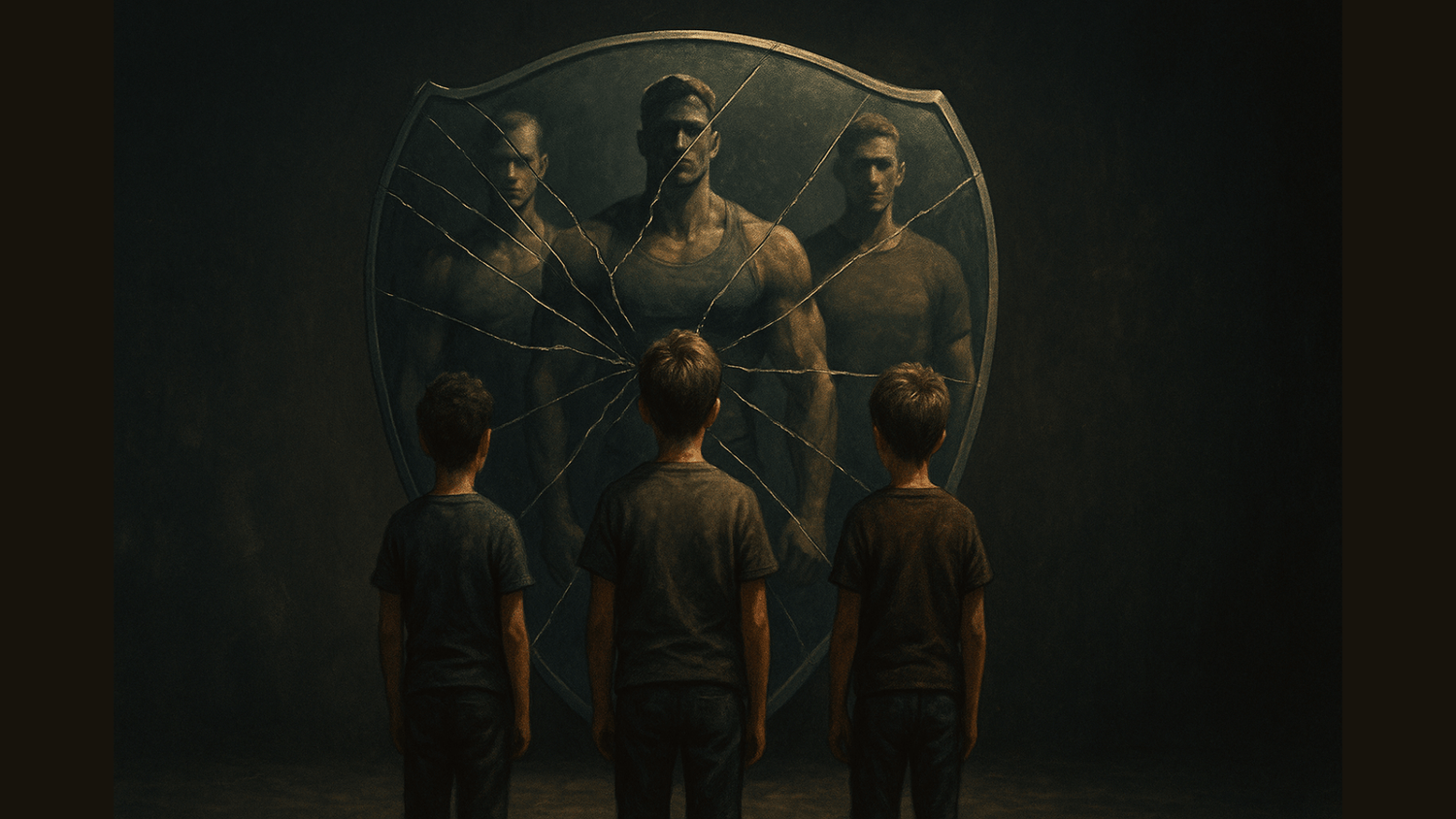 The Glass Shield,How the Pursuit of the Perfect Body Leaves Men Breakable