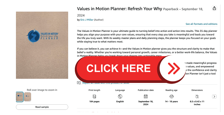 Values in Motion Planner