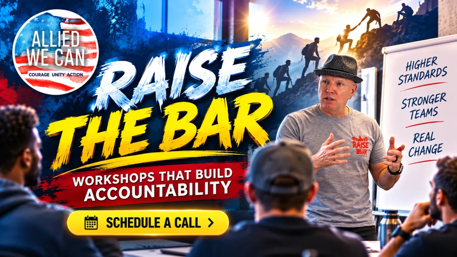 Tailored Sessions on Communication, Values, Empathy, and Healthy Masculinity- Allied We Can