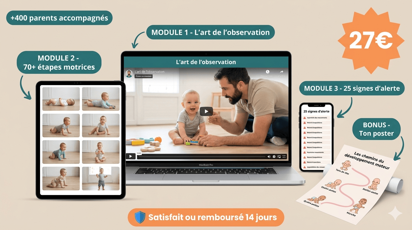 Pack action motricité pour les bébé