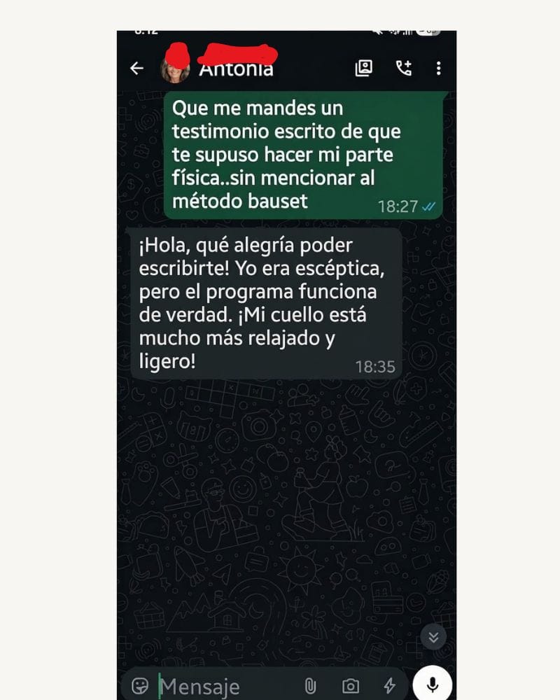 testimonio directiva  whatsap Amparo