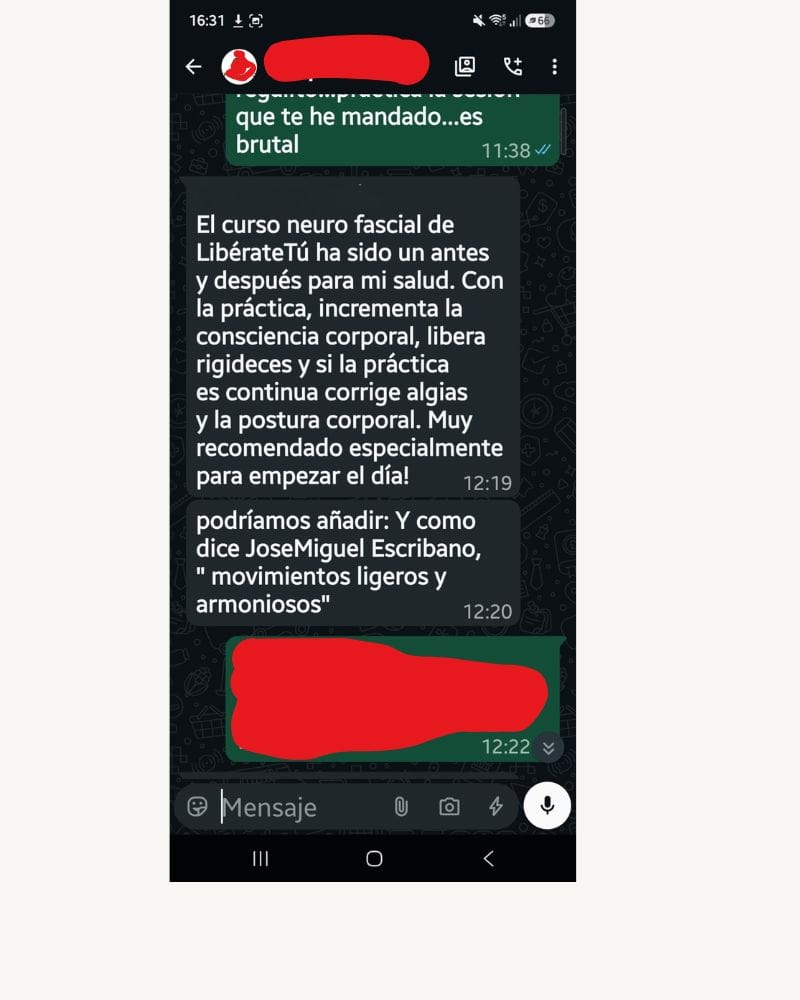 testimonio directiva  whatsap Olga