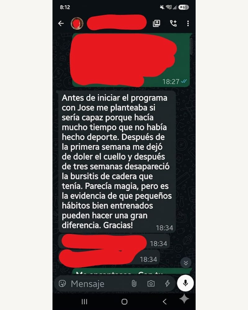 testimonio directiva whatsap Gema