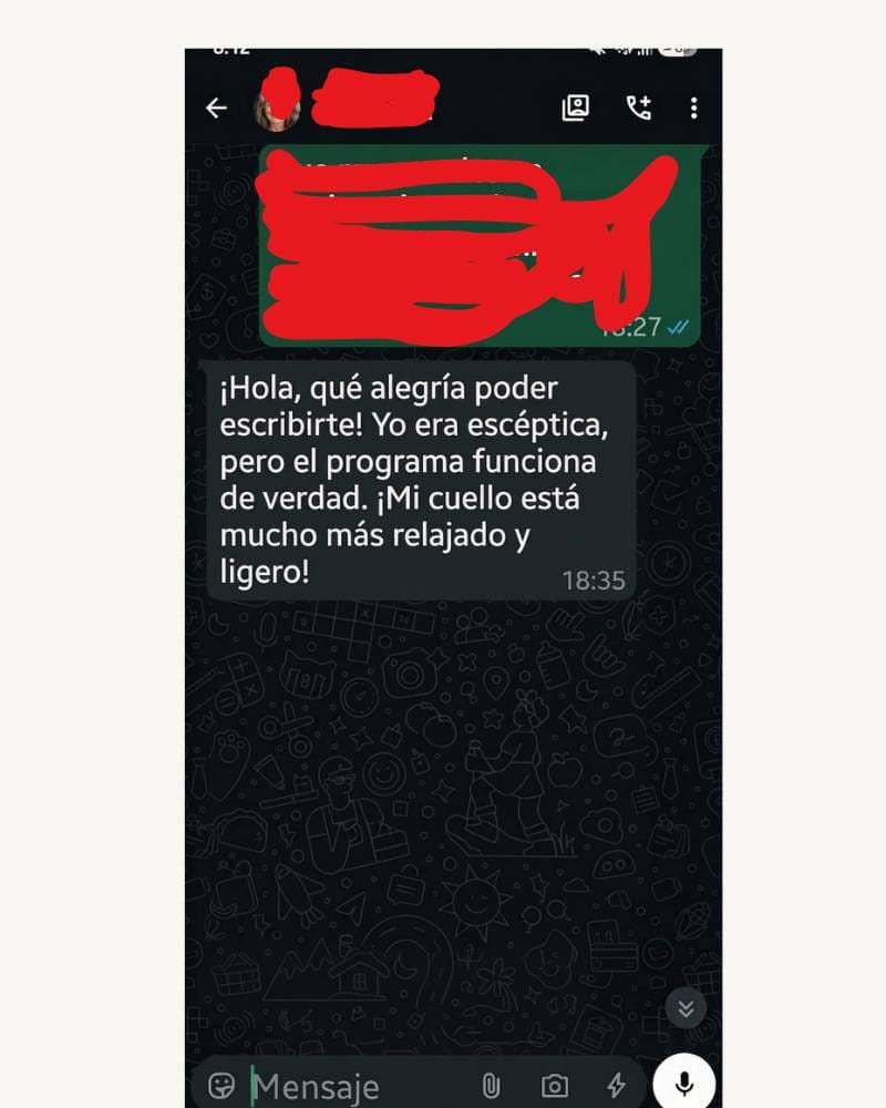 testimonio directiva whatsap Amparo