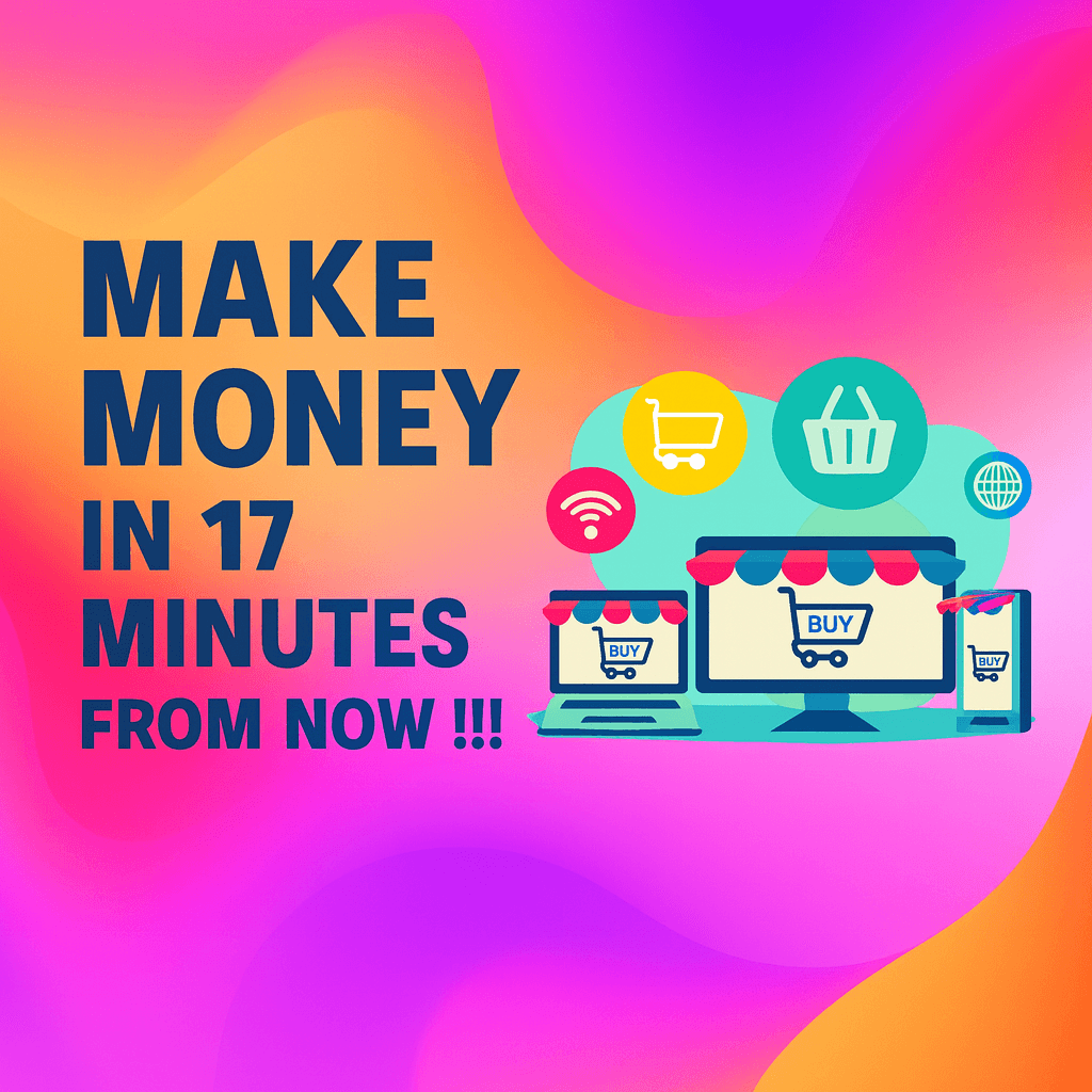 Make Money Online In 17 Minutes from Now 