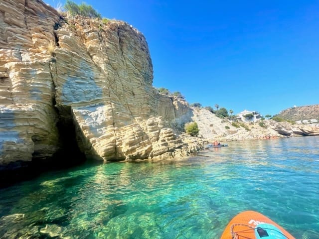 suppen langs de kust van Moraira