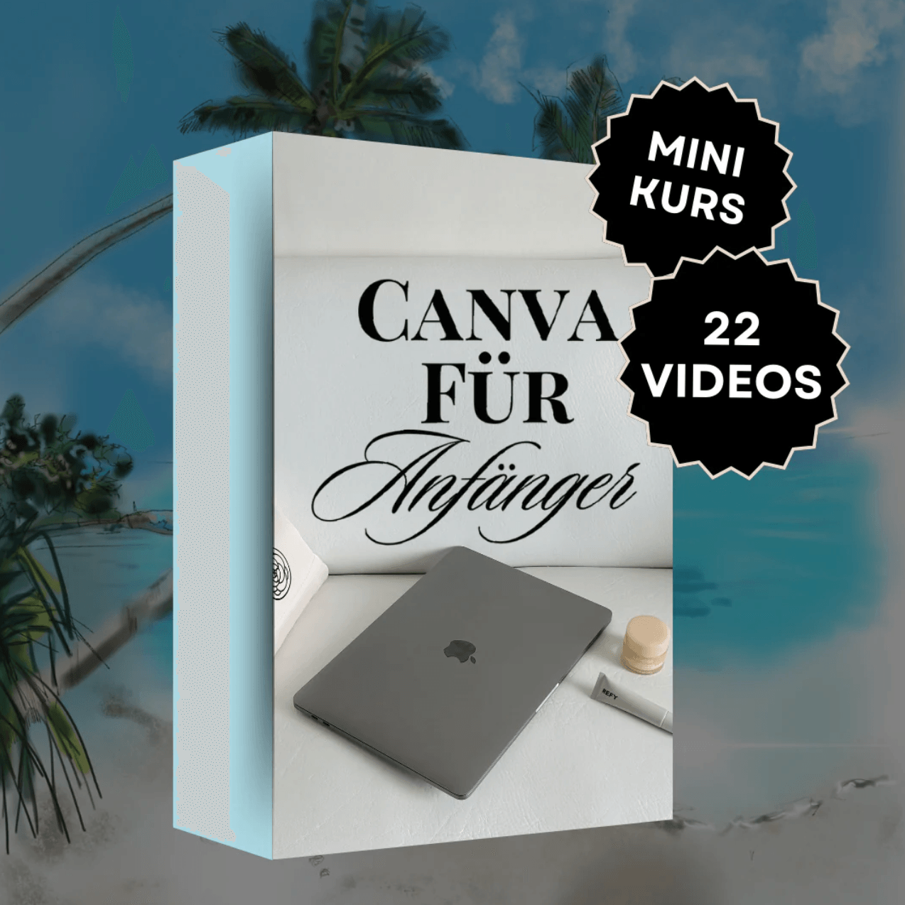 Der Minu-Kurs Canva für Anfänger (aus dem DSM) mit 22 Videos.
